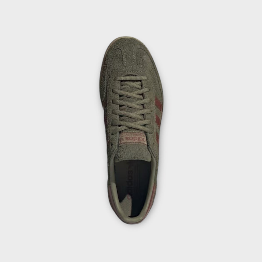 Grøn/rød Adidas Handball Spezial i ruskind med gummisål