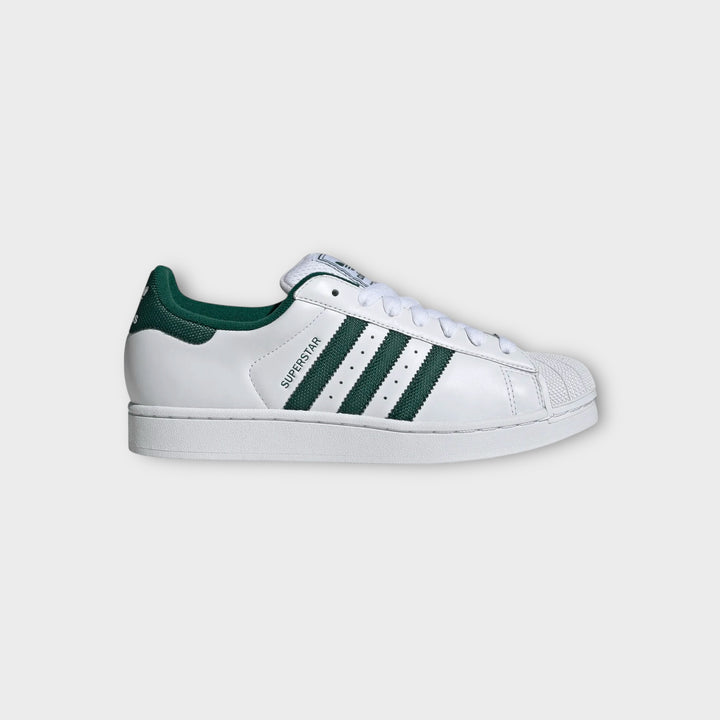 Adidas Originals Superstar II i hvid og grøn.
