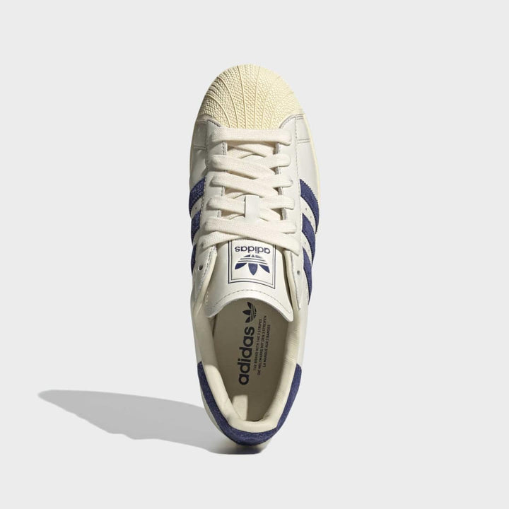 Adidas Originals Superstar II sneakers i hvid og navy.