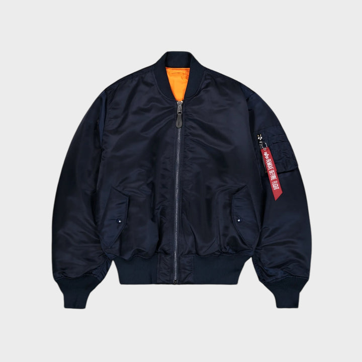 Alpha Industries MA-1 Heritage bomberjakke i navy