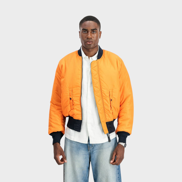 Alpha Industries bomberjakke med Remove Before Flight-tag unisex men bomberjakke