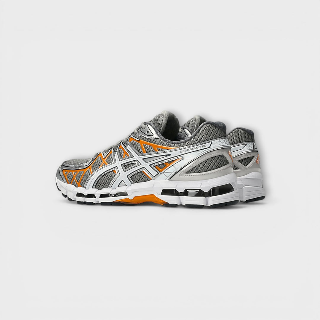 Asics Gel-Kayano 20 i Clay Grey/White