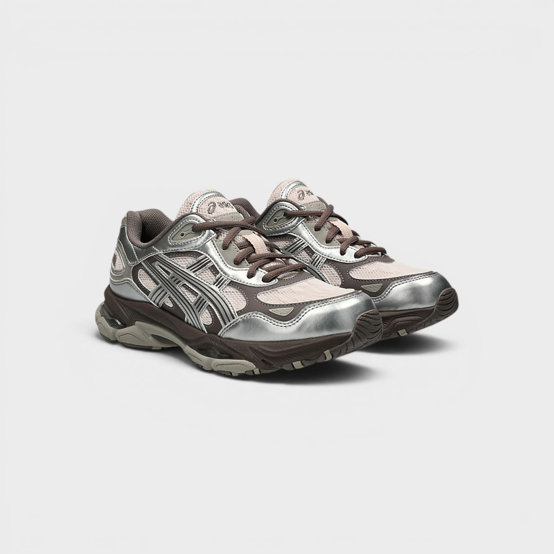 Asics Gel-NYC 2.0 sneakers med mesh-overdel i Pink Cloud.