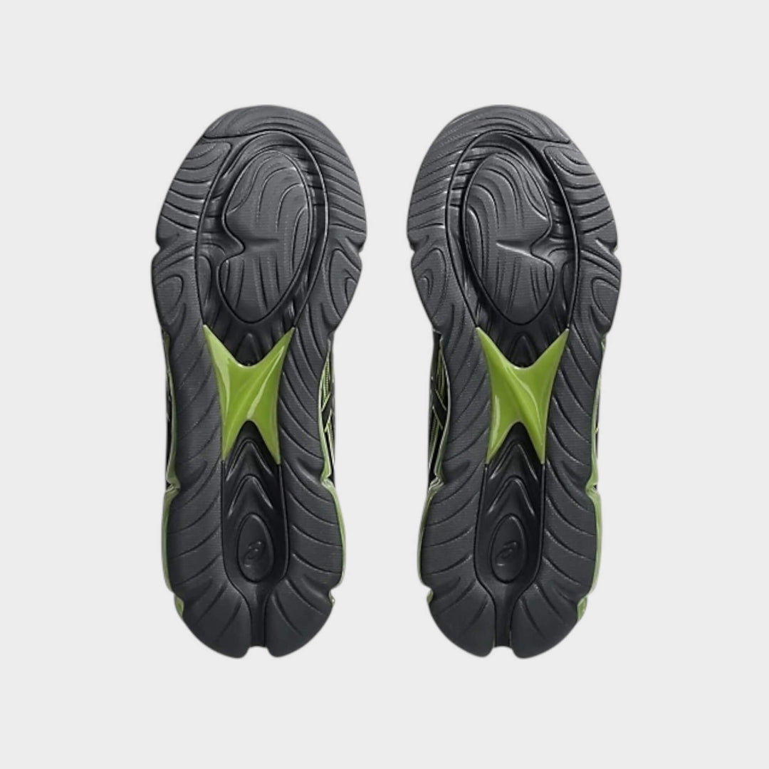 Back view of Asics Gel-Quantum 360 VIII Black Green Apple shoe