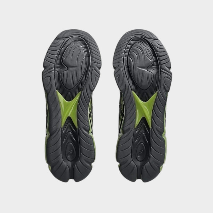 Back view of Asics Gel-Quantum 360 VIII Black Green Apple shoe