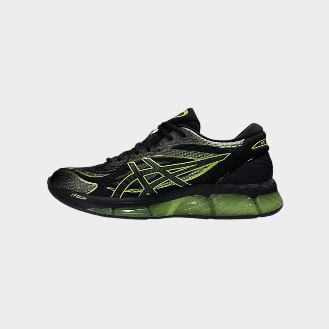 Side view of Asics Gel-Quantum 360 VIII Black Green Apple sneaker