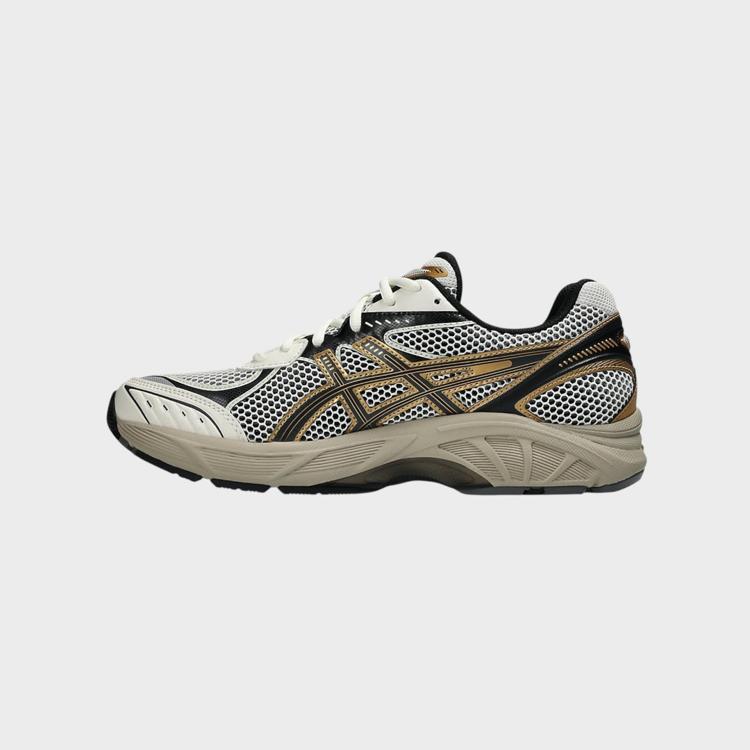 Asics GT-2160 Cream Pure Gold side view løbesko release