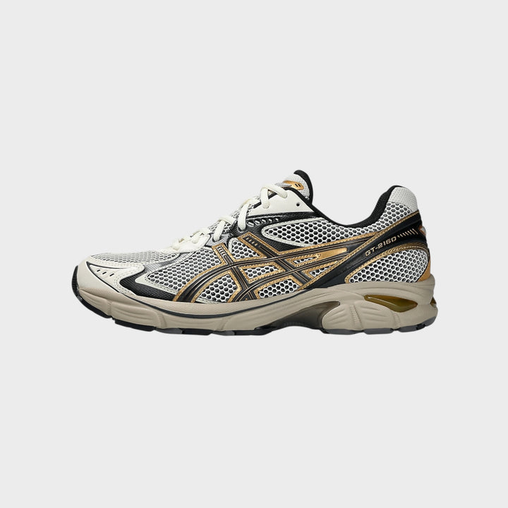 Asics GT-2160 I Cream Pure Gold unisex sneakers dame kvinde herre mænd klassiker løbesko