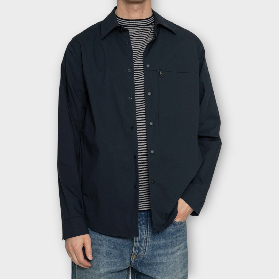 Aspesi Camicia Blade i Navy