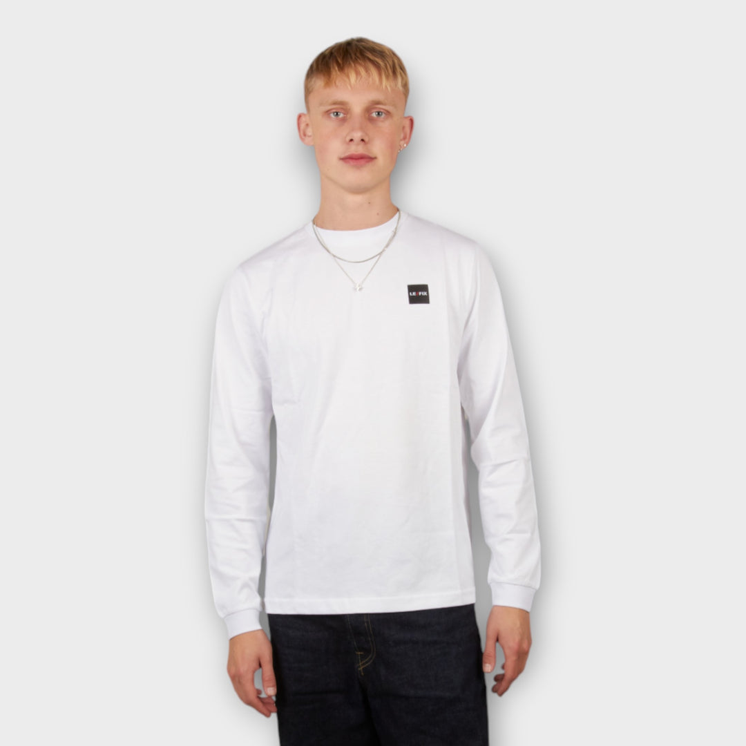 Le Fix Patch Longsleeve I Hvid