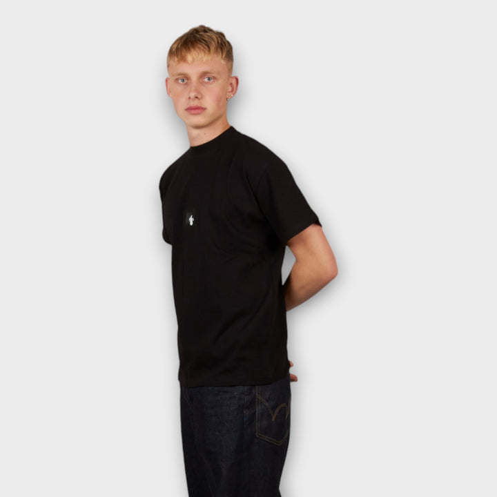 Le Fix Kaj Special Label Box T-Shirt In Black