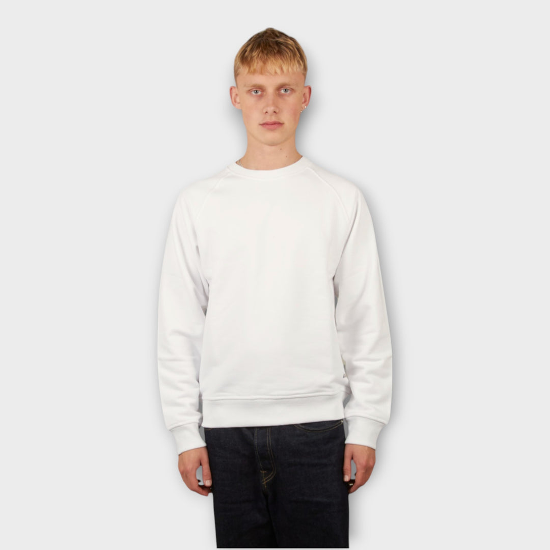 Le Fix Kiosk Lite Lightning Crewneck I Hvid