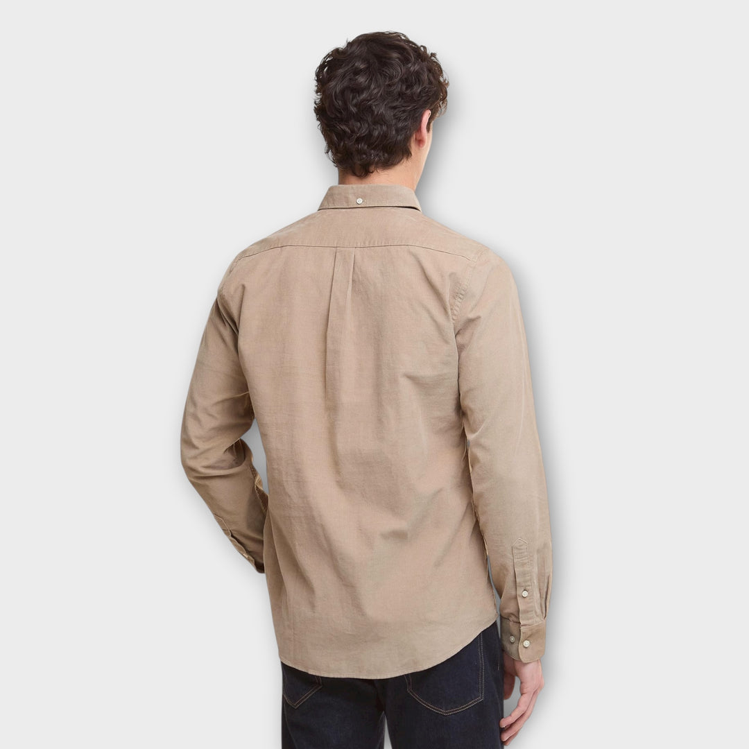 Barbour Ramsey Tailored skjorte i klassisk design Washed Stone
