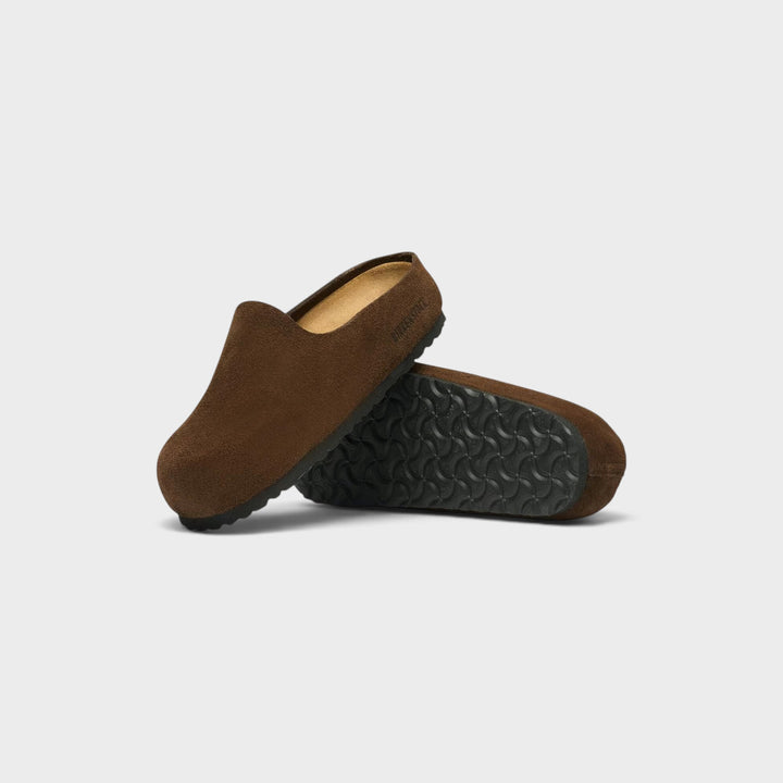Birkenstock Amsterdam set fra siden i Carafe.