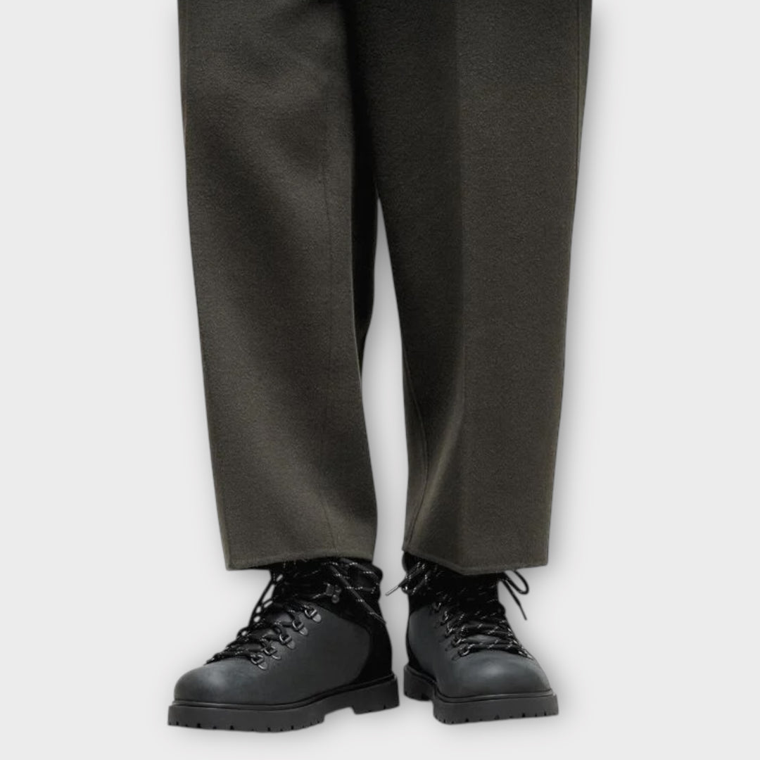 Birkenstock Jackson 2.0 snørestøvle i sort læder