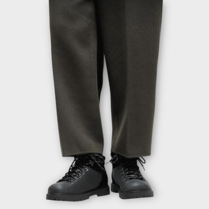 Birkenstock Jackson 2.0 snørestøvle i sort læder