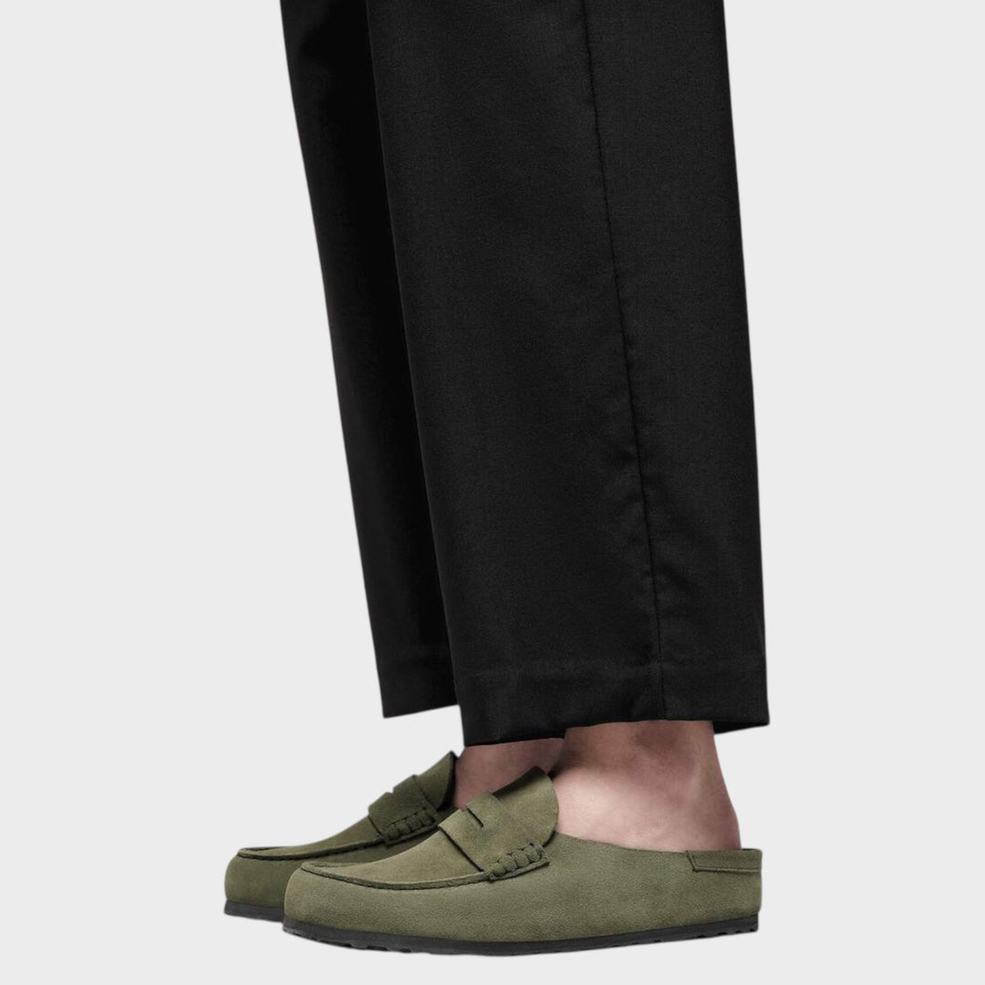 Ydersål på Birkenstock Naples Wrapped i Thyme med slidstærk og stabil konstruktion.