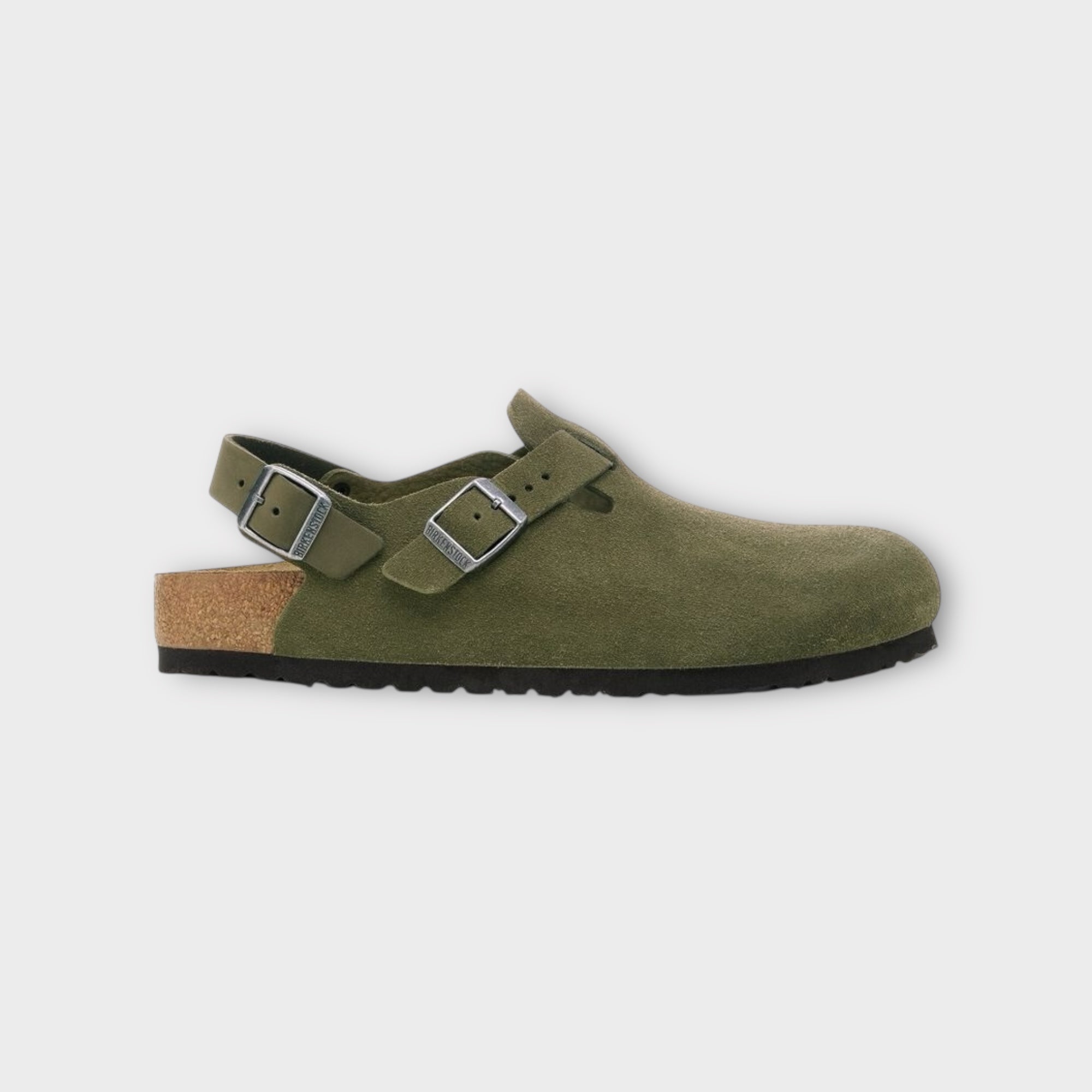 Birkenstock Tokio II Suede In Thyme – Le-fix.com