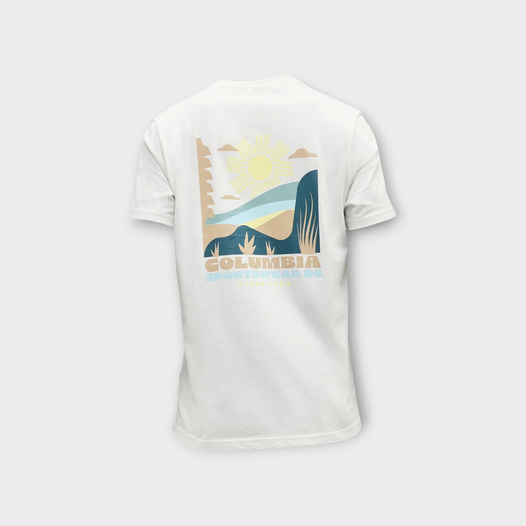 Columbia CSC™ Outdoor Back Graphic T-shirt I Hvid