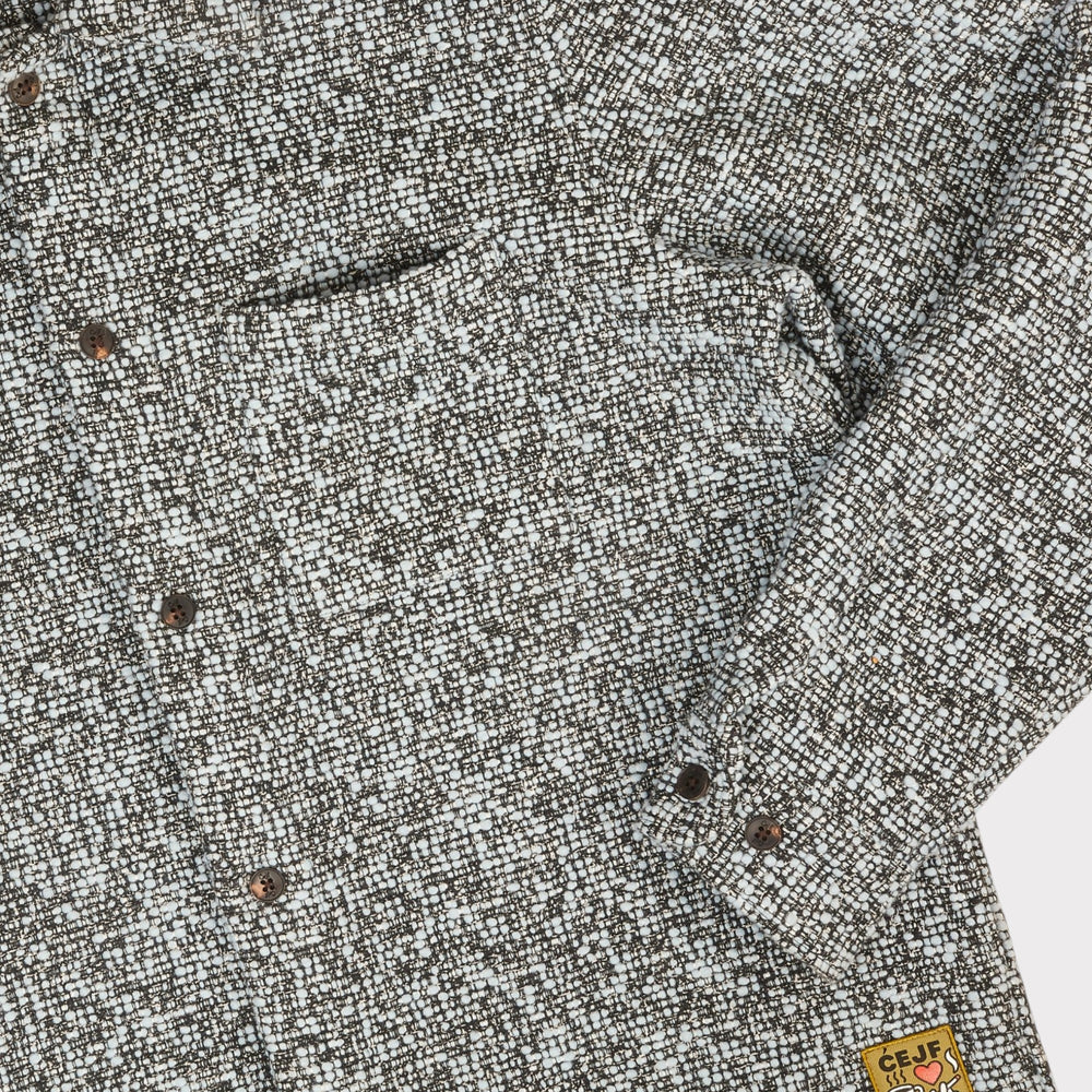 Limited edition CEJF overshirt with genuine horn buttons