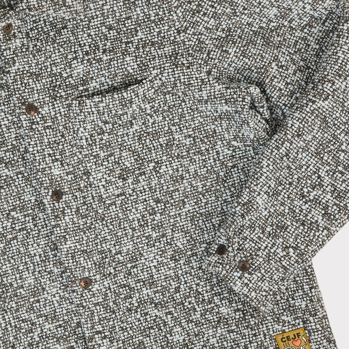 Limited edition CEJF overshirt with genuine horn buttons