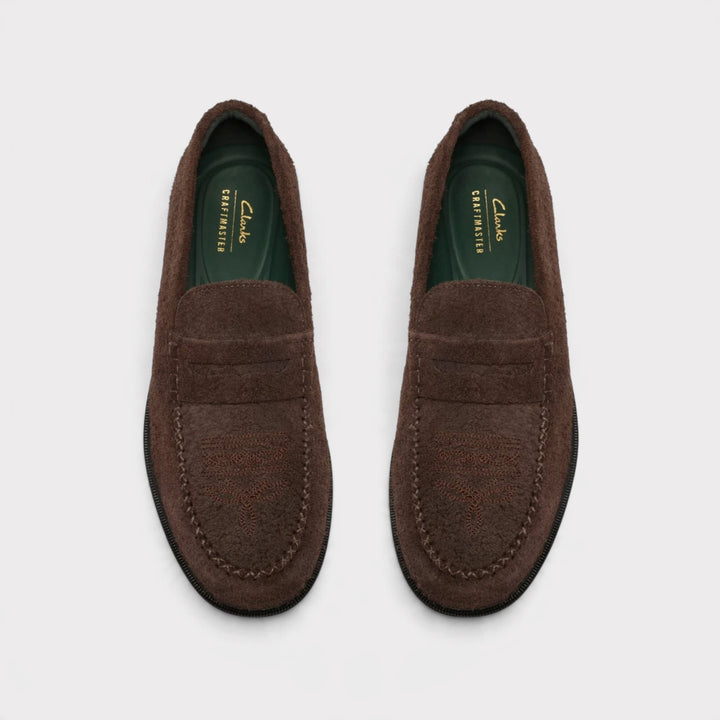 Clarks Craft James Lo i Brown Suede