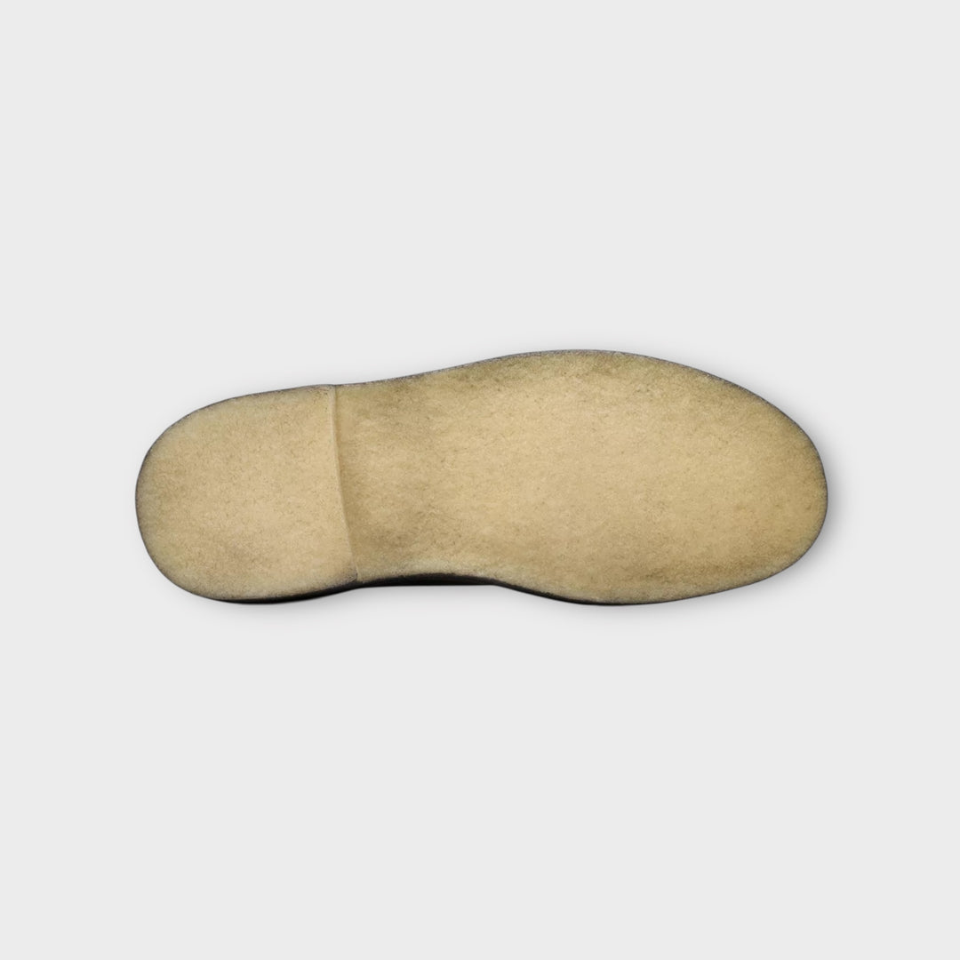 Heritage støvle i sort suede fra Clarks