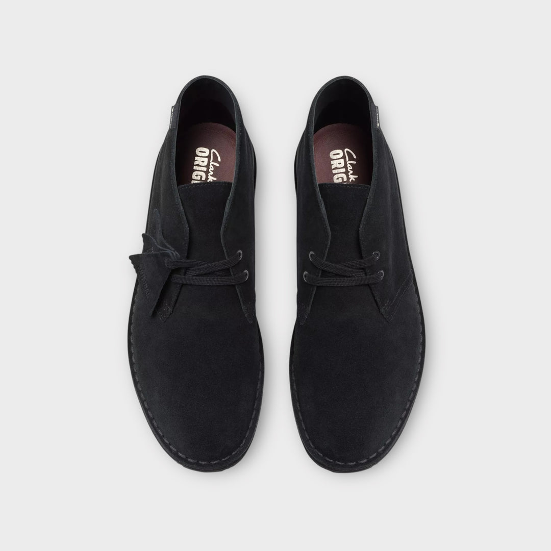 Clarks Desert Boot med crepe-sål og snørelukning