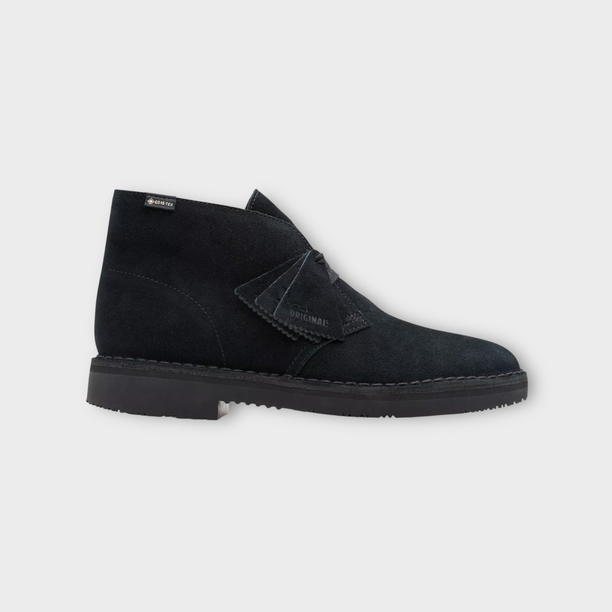 Clarks Desert Boot GoreTex In Black Suede – Le-fix.com