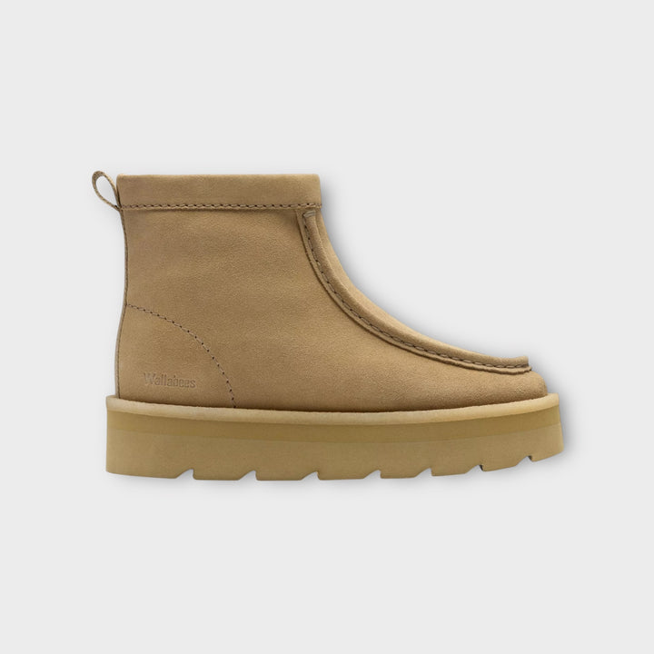 Clarks Originals Meare Rooey i Dark Sand Warmlined set fra siden