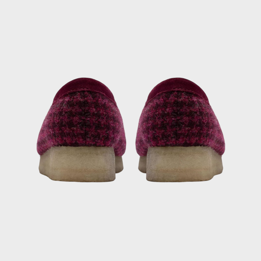 Clarks Wallabee sko med Harris Tweed label og hængemærker sneakers mænd