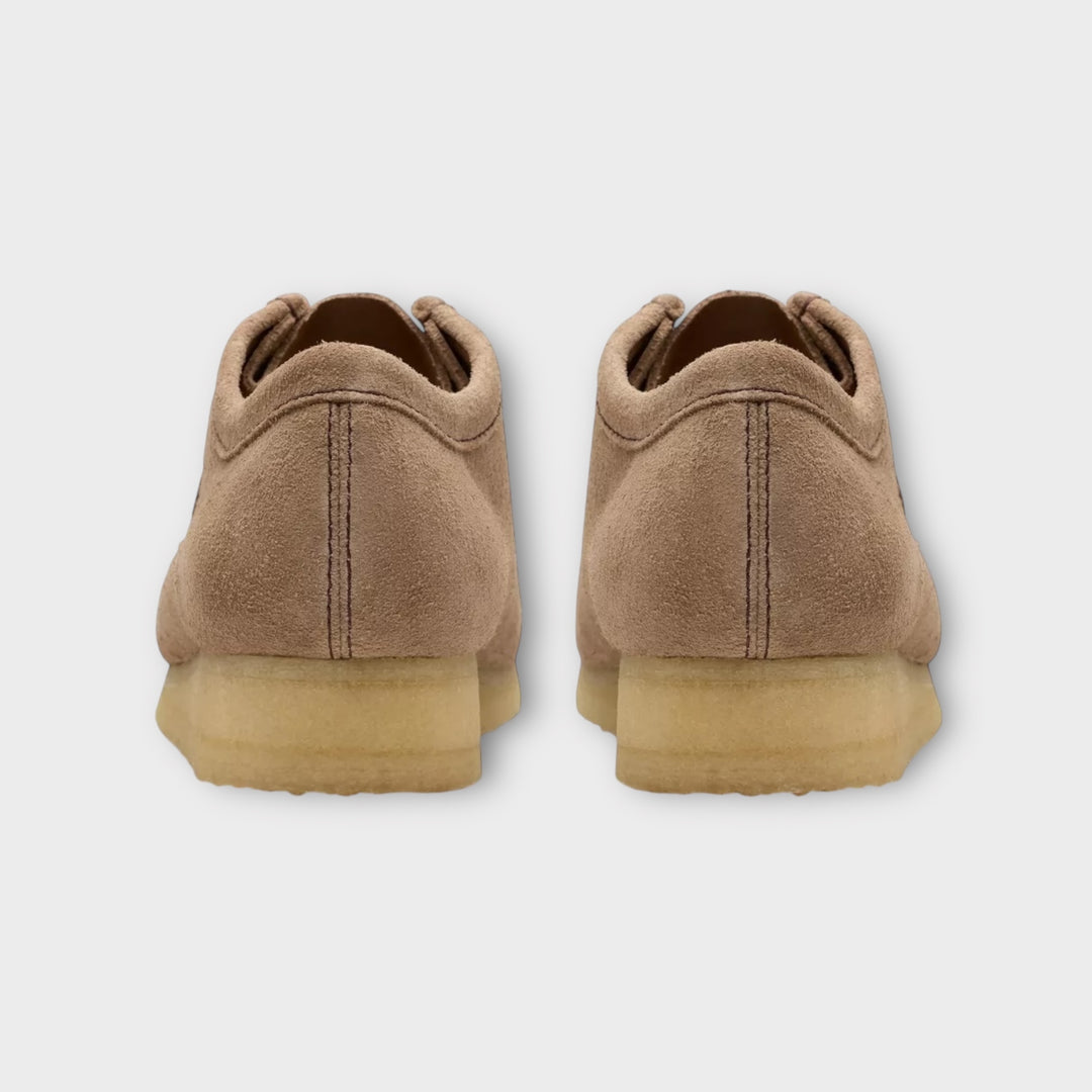 Klassisk Wallabee med naturlig crepe sål