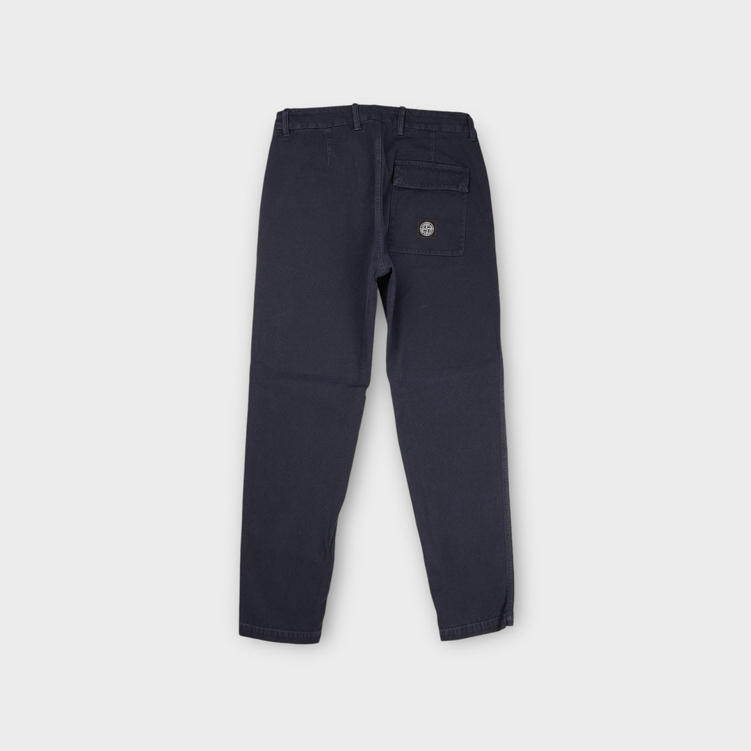 Stone Island 32701 Regular Tapered Pants In Navy