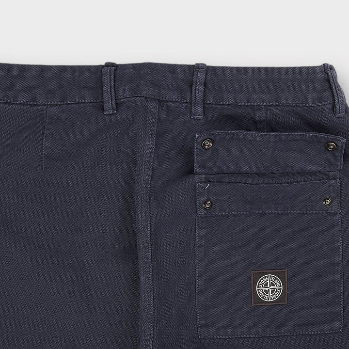 Stone Island 32701 Regular Tapered Pants In Navy