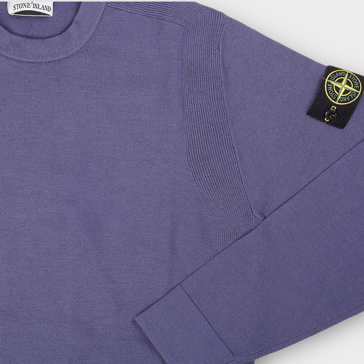 Stone Island 526A1 RWS Knit In Blue