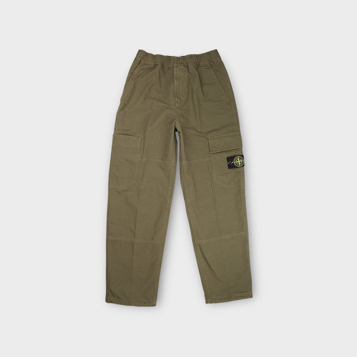 Stone Island 32212 Ripstop Cargo In Olive