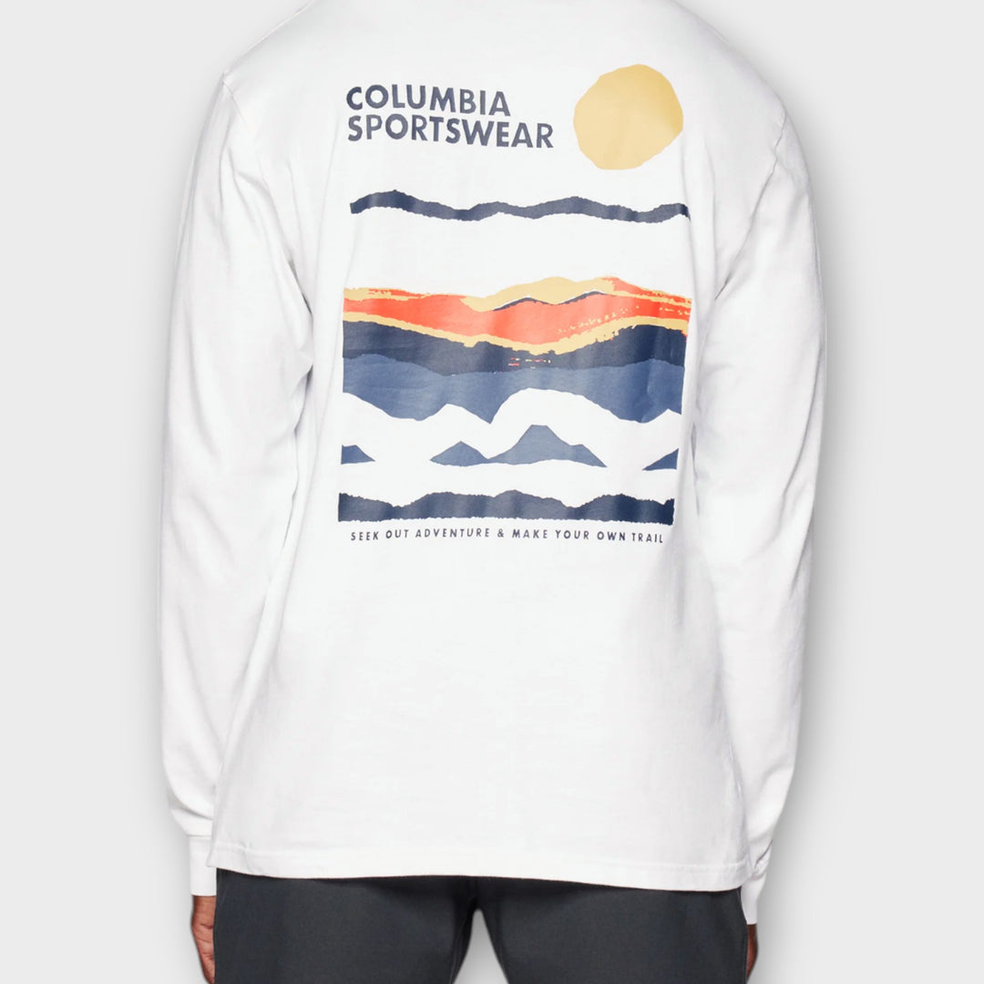 Columbia Explores Canyon LS T-shirt I Hvid