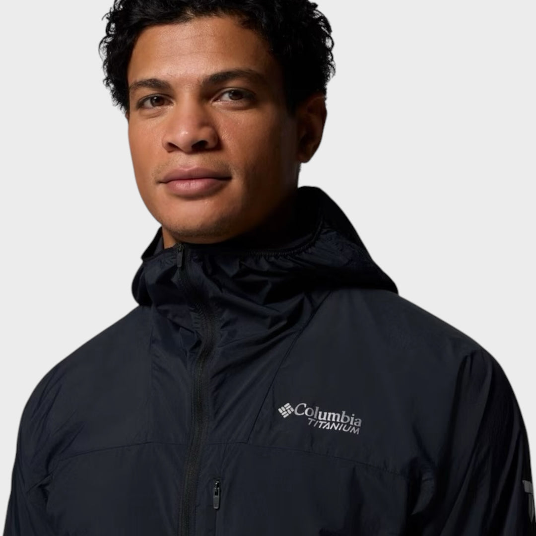 Columbia Khyex Pro™ Hooded Windbreaker i Sort