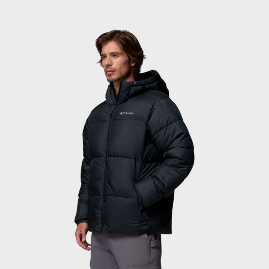 Columbia Puffect II Hooded Puffer Jacket sort – vandafvisende jakke