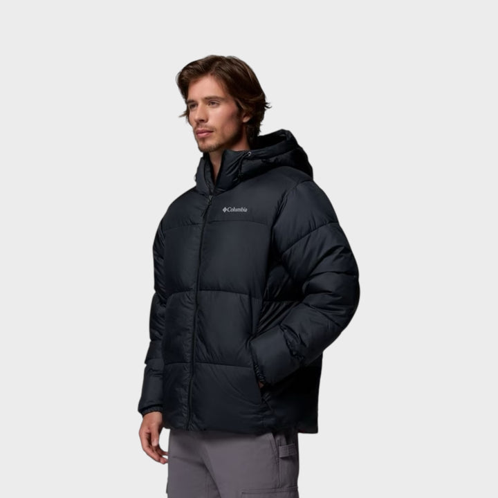 Columbia Puffect II Hooded Puffer Jacket sort – vandafvisende jakke