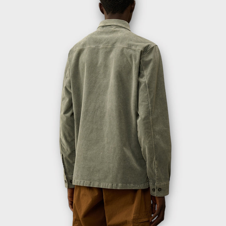 C.P. Company Corduroy Overshirt I Grey/Green