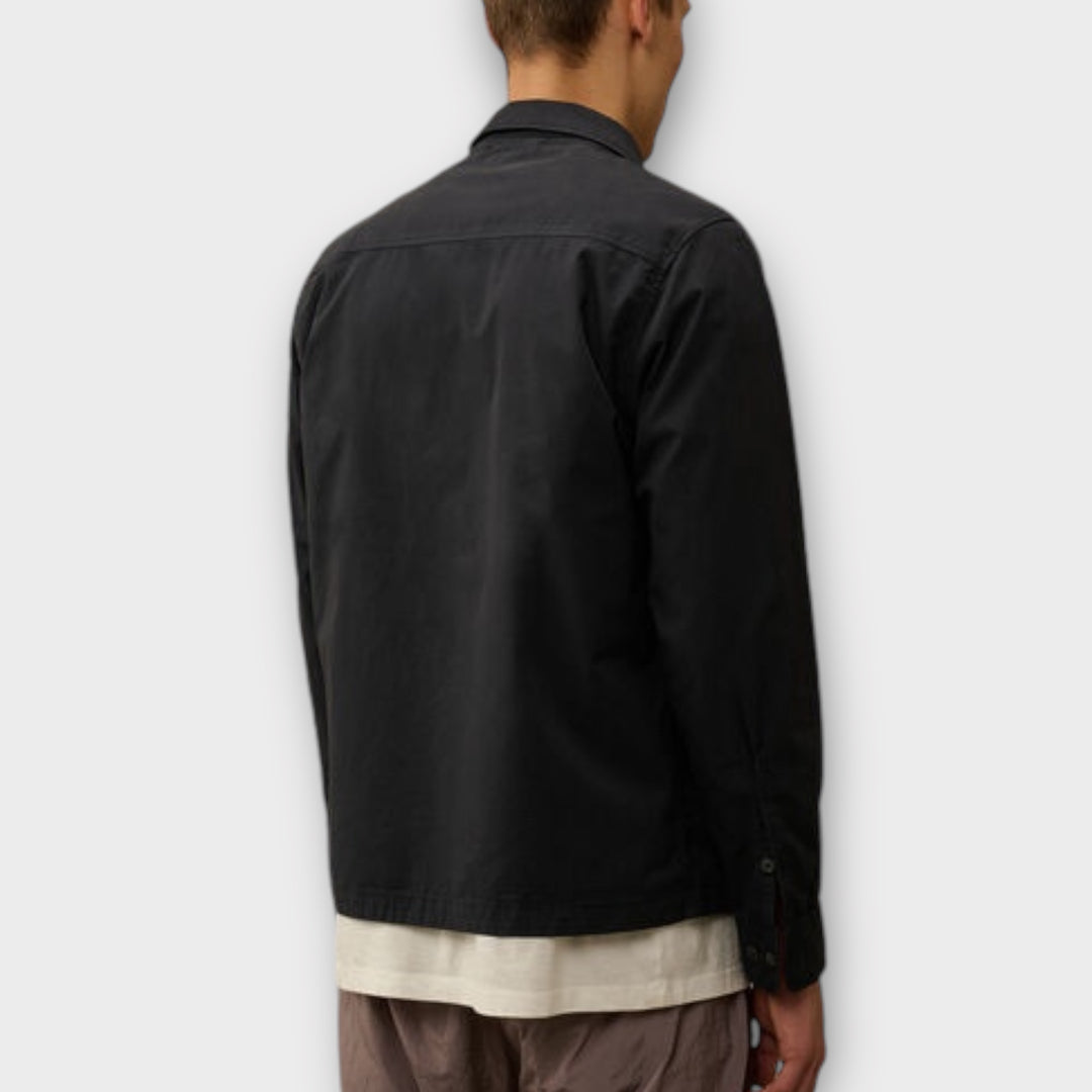 C.P. COMPANY COTTON ZIP OVERSHIRT