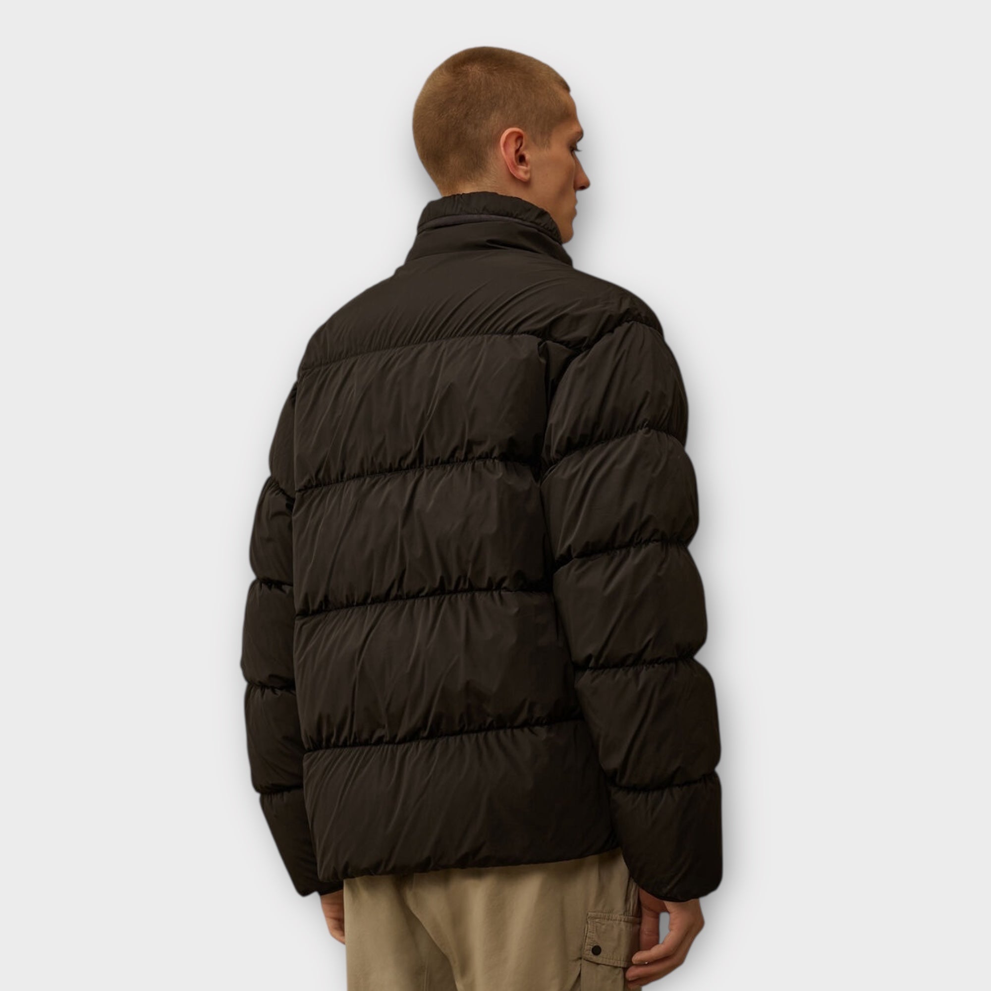 CP Company Nycra-R Hooded Down Jacket In Black – Le-fix.com