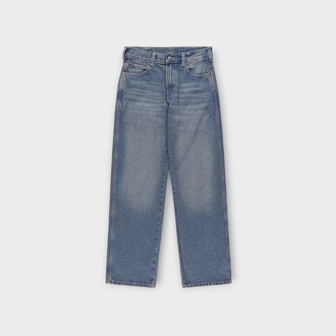 Dickies 954 Relaxed Straight Work Jeans i Khaki Tinted Blue