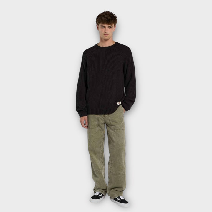 Crewneck Dickies Blountville sweater i sort