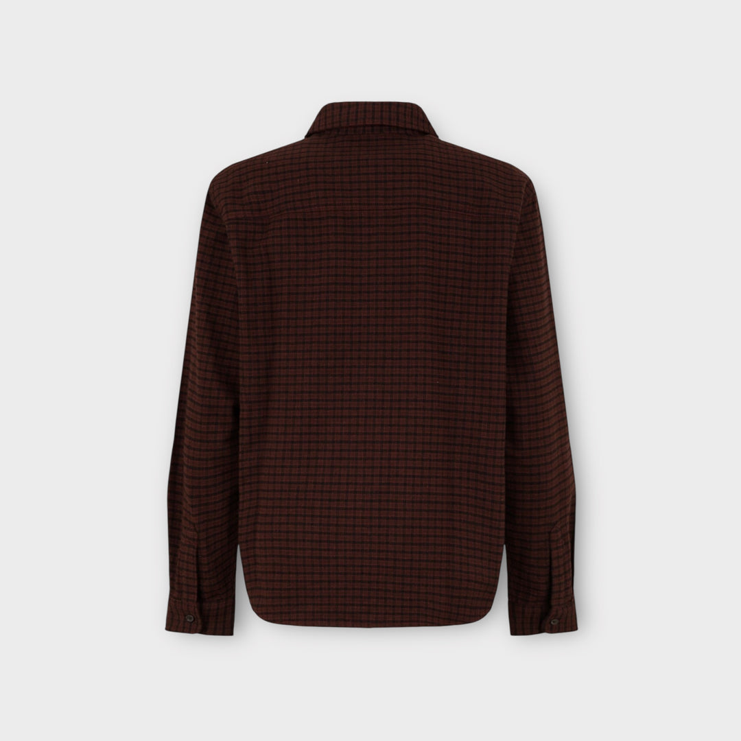 Bagside af Dickies Hendersonville Langærmet Skjorte i Andorra