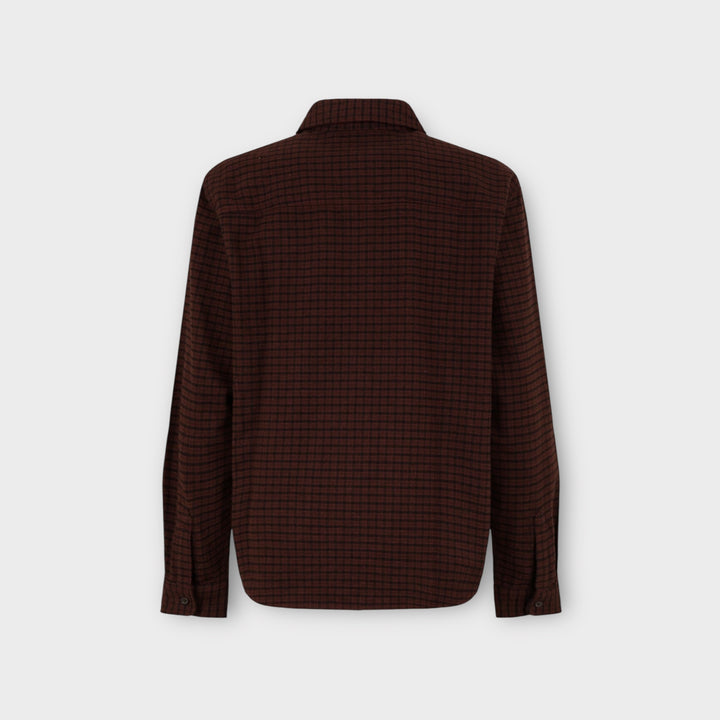 Bagside af Dickies Hendersonville Langærmet Skjorte i Andorra