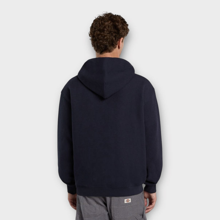 Klassisk Dickies Mineral Zip Hoodie i blå