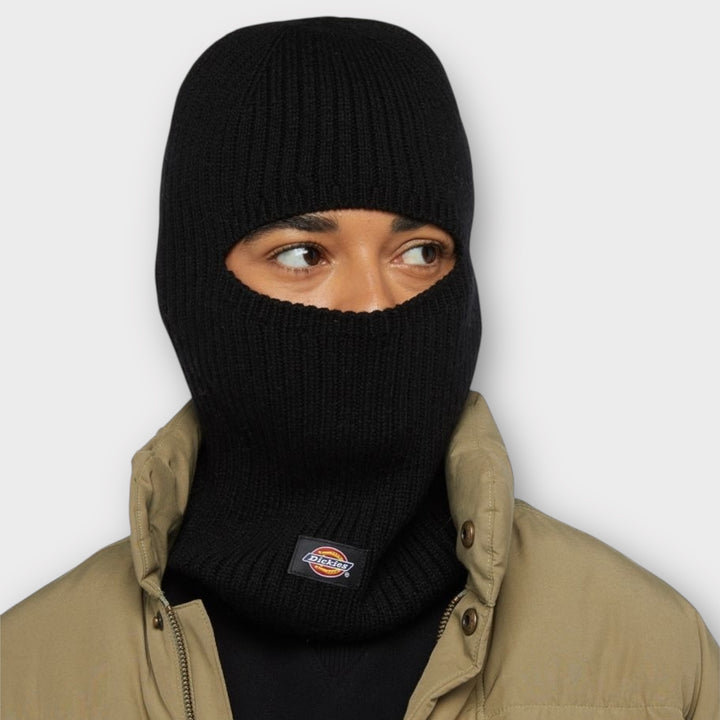 Dickies Rib Balaclava i sort – praktisk workwear og outdoor accessory