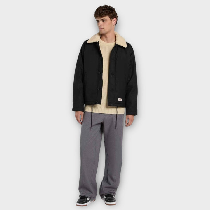 Vandafvisende sort jakke fra Dickies